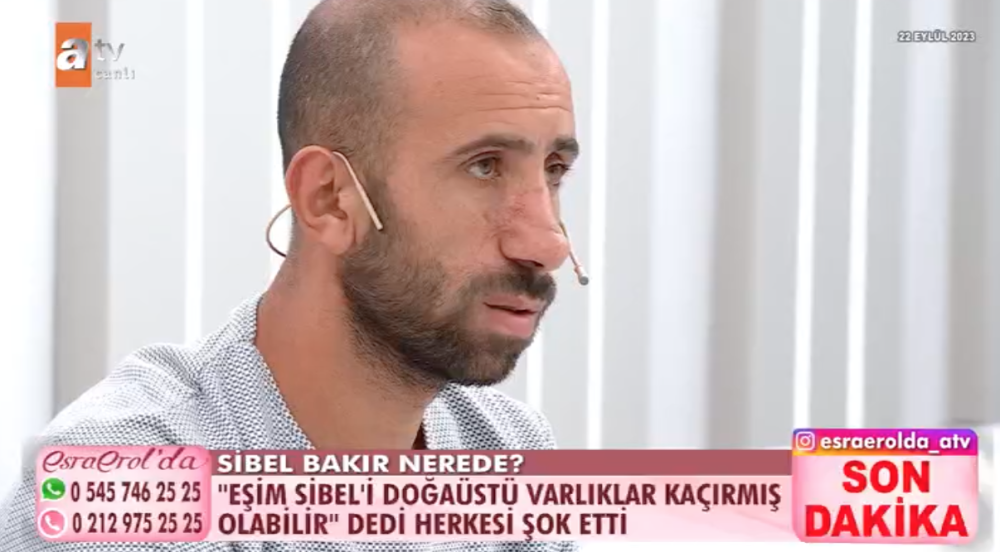 esra erol da sibel bakir kimdir burhan bakir kimdir sibel bakir olayi nedir